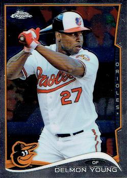 2014 Topps Chrome Update #MB-31 Delmon Young Front