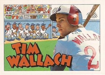 1992 Topps Kids #6 Tim Wallach Front