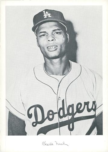 1960 Danny Goodman Los Angeles Dodgers Set A #NNO Charlie Neal Front
