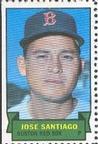 1969 Topps Stamps #NNO Jose Santiago Front