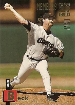 1994 Stadium Club Members Only 50 #44 Rod Beck Front