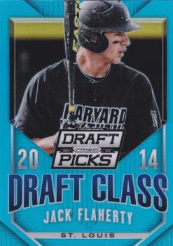 2014 Panini Prizm Perennial Draft Picks - 2014 Draft Class Prizms Powder Blue #32 Jack Flaherty Front