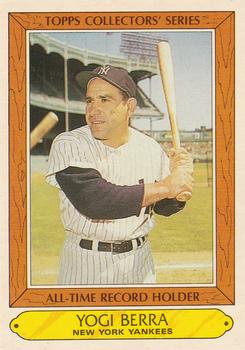 1985 Topps Woolworth All Time Record Holders #4 Yogi Berra Front