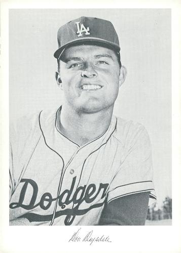 1960 Danny Goodman Los Angeles Dodgers Set B #NNO Don Drysdale Front