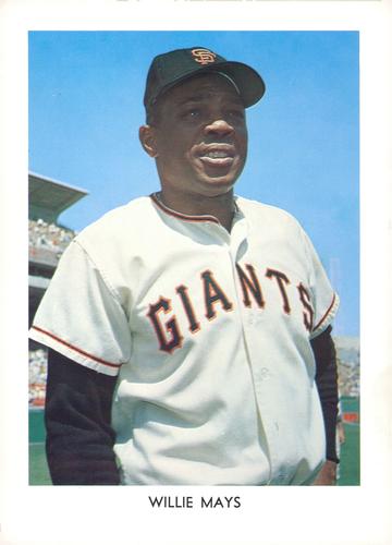 1967 Sports Service San Francisco Giants #NNO Willie Mays Front