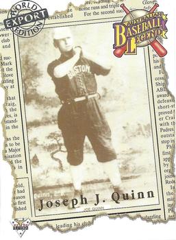 1993-94 Futera Australian Baseball Export Series #119 Joe Quinn Front