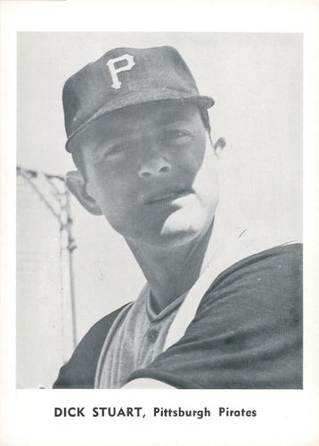 1961 Jay Publishing Pittsburgh Pirates #NNO Dick Stuart Front