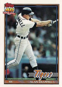 1991 Topps - Collector's Edition (Tiffany) #275 Alan Trammell Front