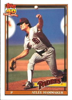 1991 Topps - Collector's Edition (Tiffany) #34 Atlee Hammaker Front