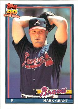 1991 Topps - Collector's Edition (Tiffany) #287 Mark Grant Front