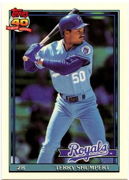 1991 Topps - Collector's Edition (Tiffany) #322 Terry Shumpert Front