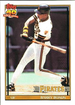 1991 Topps - Collector's Edition (Tiffany) #570 Barry Bonds Front
