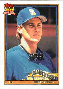 1991 Topps - Collector's Edition (Tiffany) #585 Pete O'Brien Front