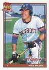 1991 Topps Micro #16 Mike Heath Front