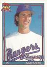 1991 Topps Micro #184 Gary Green Front