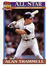 1991 Topps Micro #389 Alan Trammell Front