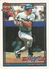 1991 Topps Micro #490 Kirk Gibson Front