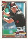 1991 Topps Micro #697 Shawn Abner Front