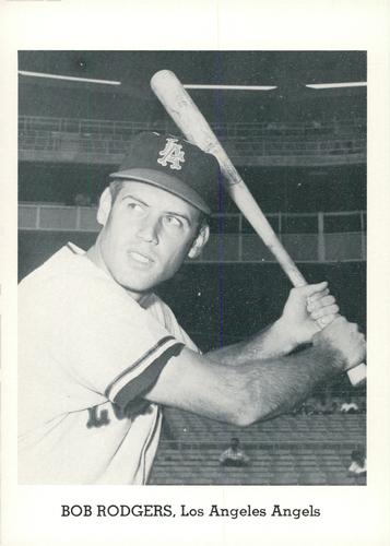 1964 Jay Publishing Los Angeles Angels #NNO Bob Rodgers Front