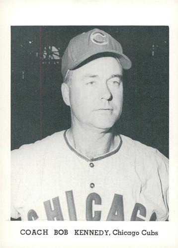 1964 Jay Publishing Chicago Cubs #NNO Bob Kennedy Front