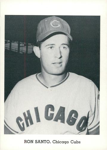 1964 Jay Publishing Chicago Cubs #NNO Ron Santo Front