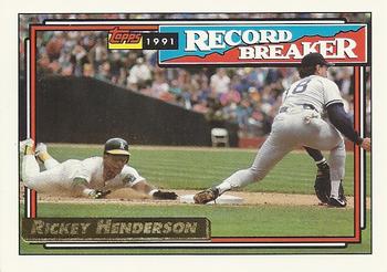 1992 Topps - Gold #2 Rickey Henderson Front