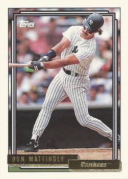1992 Topps - Gold #300 Don Mattingly Front