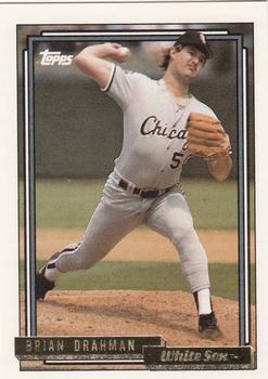 1992 Topps - Gold #231 Brian Drahman Front