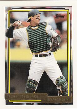 1992 Topps - Gold #234 Terry Steinbach Front