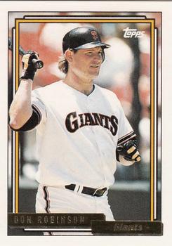 1992 Topps - Gold #373 Don Robinson Front