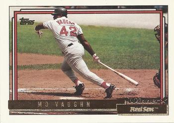 1992 Topps - Gold Winners #59 Mo Vaughn Front