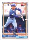 1992 Topps Micro #483 Terry Shumpert Front