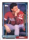 1992 Topps Micro #484 Mike Hartley Front