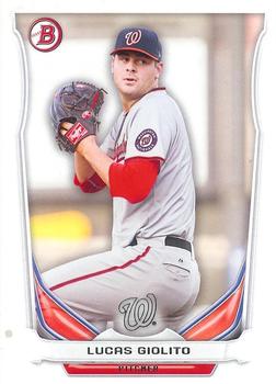 2014 Bowman Draft - Top Prospects #TP-9 Lucas Giolito Front