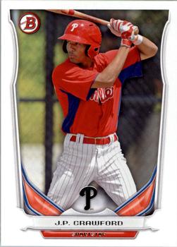 2014 Bowman Draft - Top Prospects #TP-22 J.P. Crawford Front
