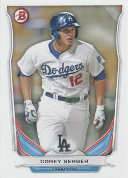 2014 Bowman Draft - Top Prospects #TP-41 Corey Seager Front
