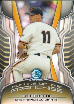 2014 Bowman Draft - Chrome Future of the Franchise Mini #FF-TB Tyler Beede Front