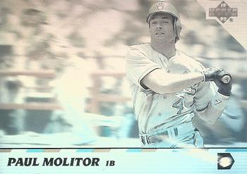 1992 Upper Deck Team MVP Holograms #36 Paul Molitor Front