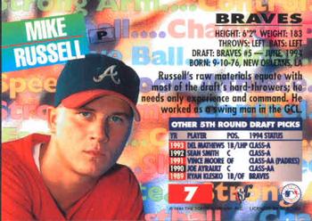 1994 Stadium Club Draft Picks #7 Mike Russell Back