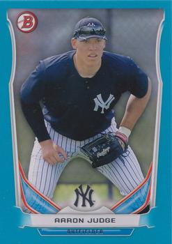 2014 Bowman Draft - Top Prospects Blue #TP-39 Aaron Judge Front
