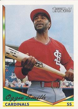 1994 Topps - Gold #320 Ozzie Smith Front