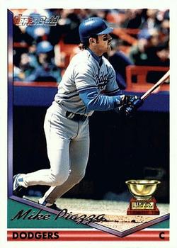 1994 Topps - Gold #1 Mike Piazza Front