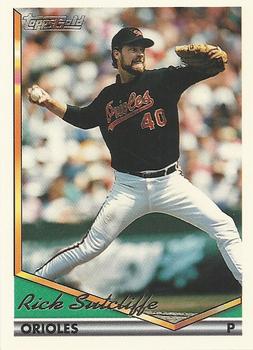 1994 Topps - Gold #91 Rick Sutcliffe Front
