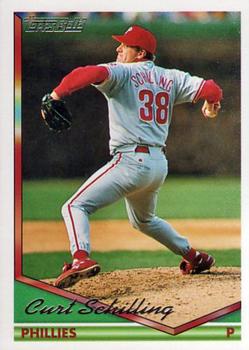 1994 Topps - Gold #142 Curt Schilling Front