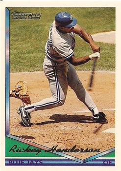 1994 Topps - Gold #248 Rickey Henderson Front