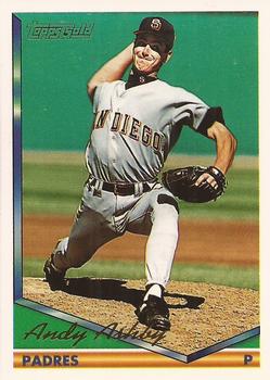 1994 Topps - Gold #648 Andy Ashby Front