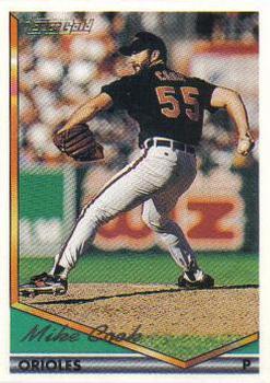 1994 Topps - Gold #791 Mike Cook Front