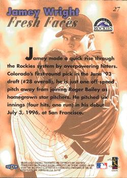 1997 Sports Illustrated #27 Jamey Wright Back