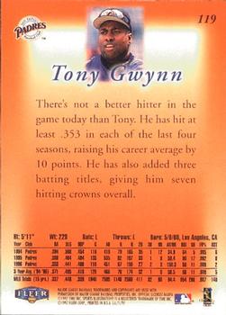 1997 Sports Illustrated #119 Tony Gwynn Back