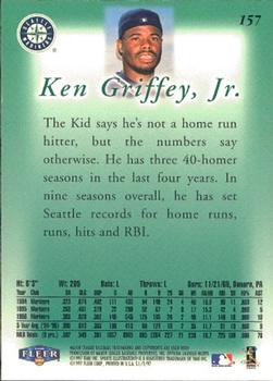 1997 Sports Illustrated #157 Ken Griffey, Jr. Back